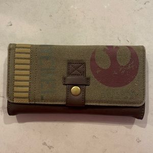Loungefly Star Wars Rebel Trifold Wallet